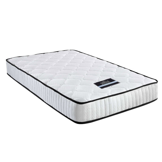 King Single 21cm pocket spring mattress by Giselle Bedding, ideal for childrens comfort at home.