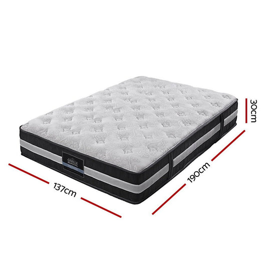 Medium firm 7-zone pocket spring kids mattress with foam | perfect for childrens beds.