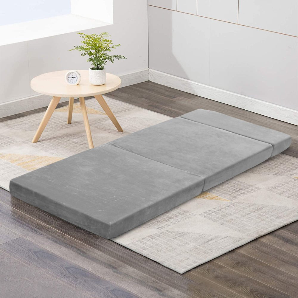 Versatile Giselle Folding Foam Mattress and Sofa Bed for kids sleepovers and playtime.