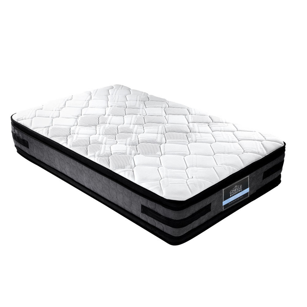 Giselle Luna Euro Top Cool Gel Pocket Spring Mattress Single, ideal for childrens comfort.