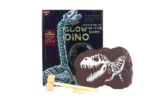 Kaper Kidz Glow-in-the-Dark Diplodocus Excavation Kit | Interactive dino toy for kids 6+.