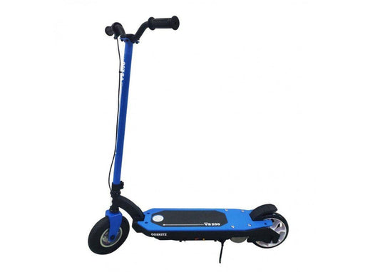 Blue VS200 electric scooter | ideal for kids, featuring high speed and safety features.