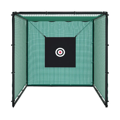 3M hitting net with steel frame for home training - perfect for kids golf, soccer, baseball.