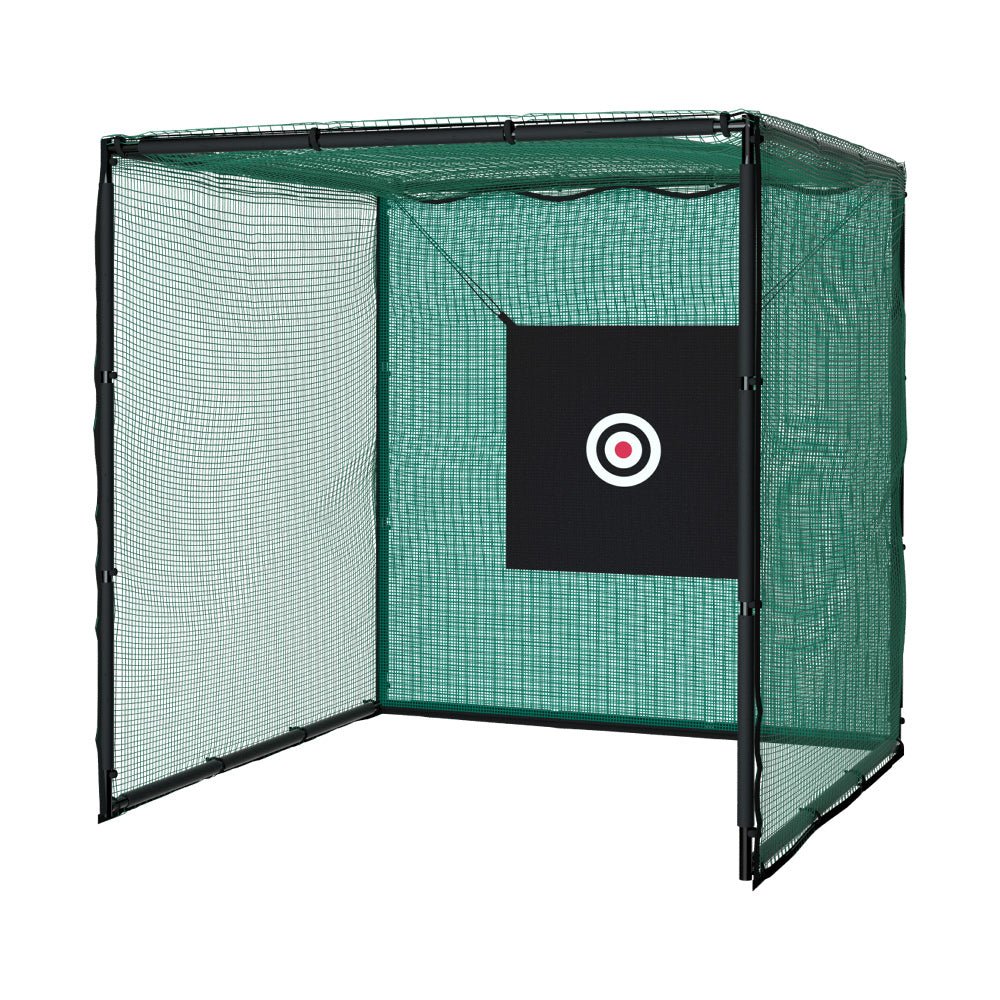 Golf Practice Cage 3M Hitting Net with Steel Frame Football Baseball Training | Kids Mega Mart | Shop Now!