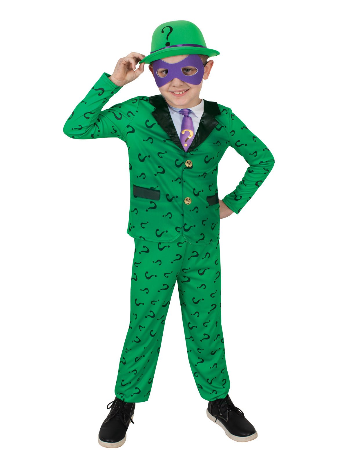 Official DC Comics Riddler Outfit for Kids