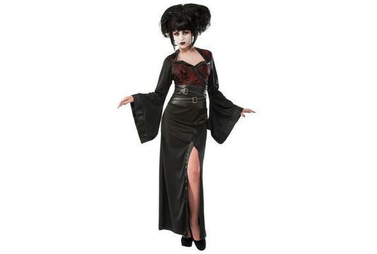 Geisha Halloween costume for adults, inspired by Oriental culture. Perfect for spooky dress-up.