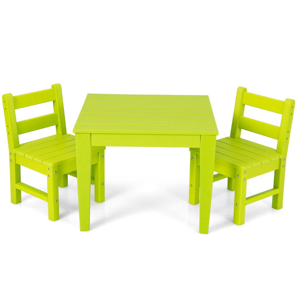 Upgrade Playtime with the Green Kids Table Set
