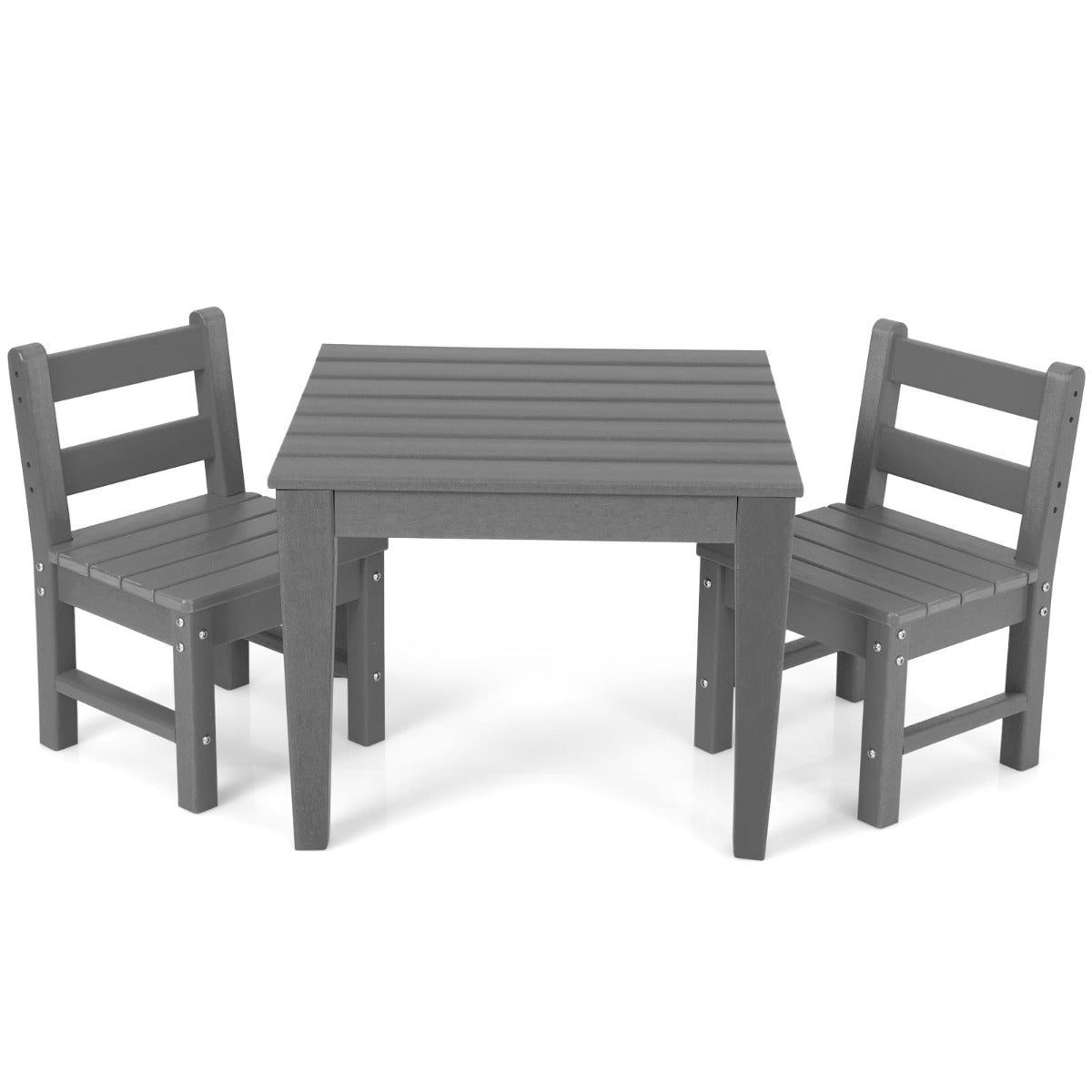 Upgrade Playtime with the Grey Kids Table Set