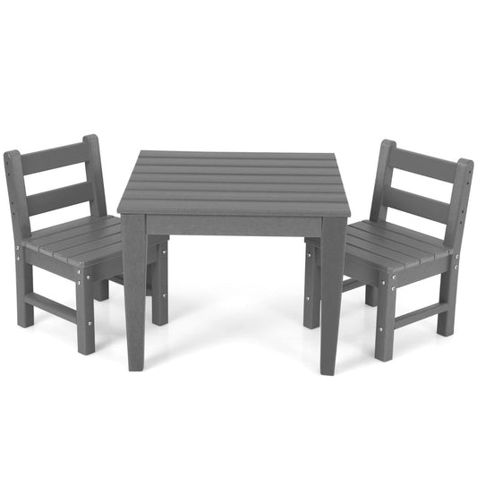 Upgrade Playtime with the Grey Kids Table Set