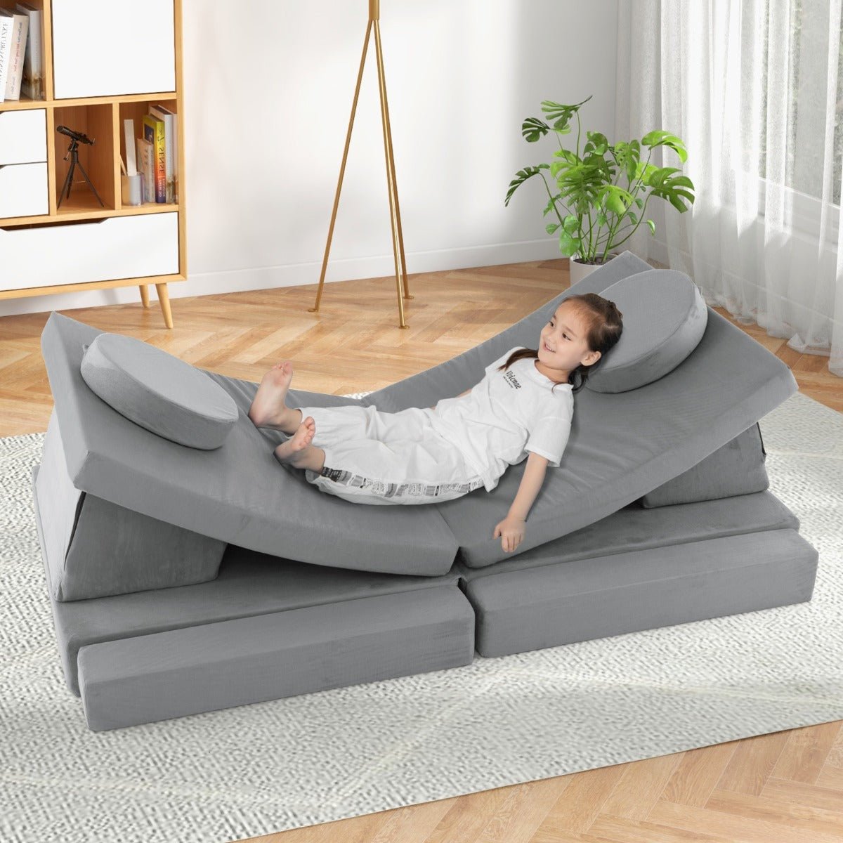 Upgrade Playtime with Our Grey Sofa - Shop Today!