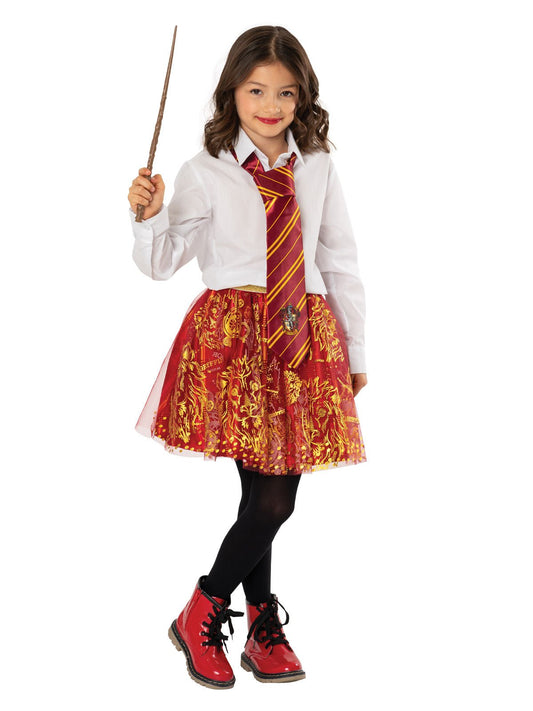 Gryffindor tutu skirt for girls, ideal for dressing up at home playtime.