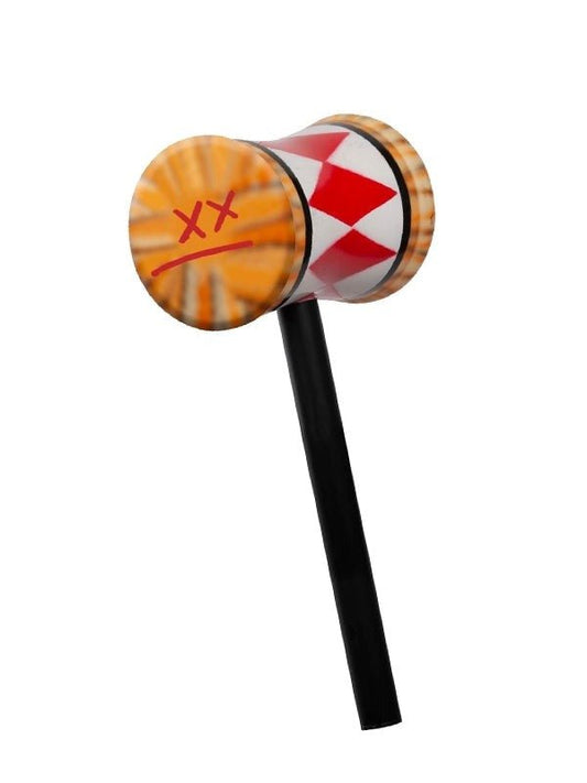 Harley Quinn Birds of Prey soft toy mallet inspired by DC Comics, perfect for playtime.