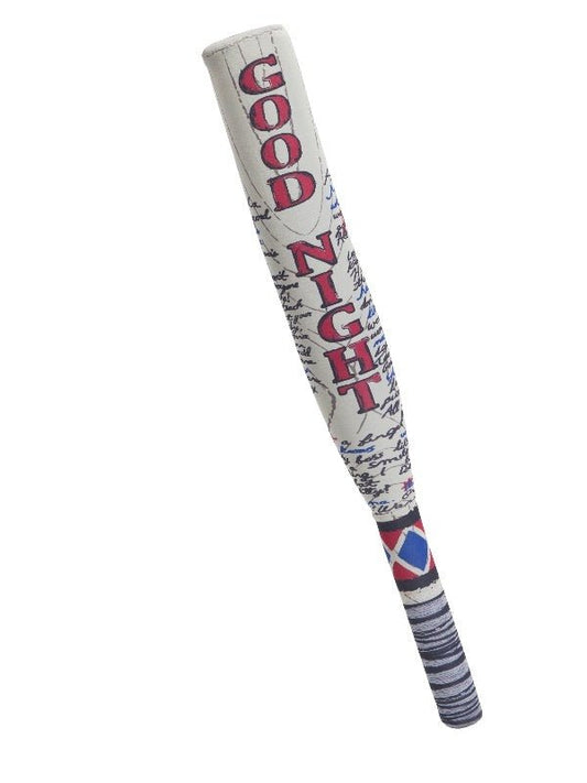 Harley Quinn Birds of Prey foam bat, DC Comics licensed for safe, playful home fun.