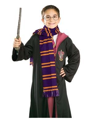 Gryffindor scarf for kids | Hogwarts official merchandise, iconic stripes for magical playtime.