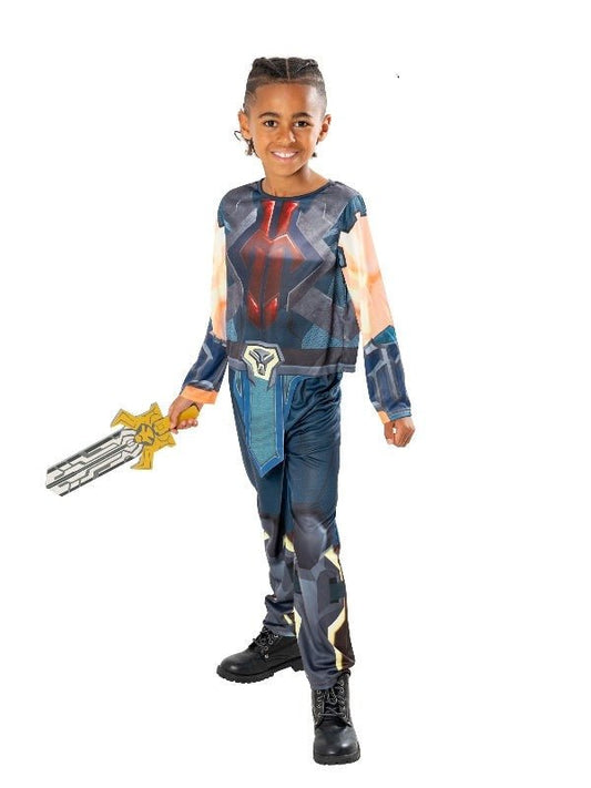 He-Man Masters of the Universe kids costume with sword for imaginative play at home