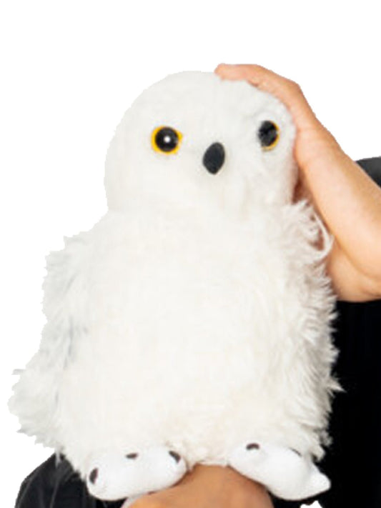 Hedwig plush owl toy with wrist strap, ideal for Harry Potter fans imaginative play.