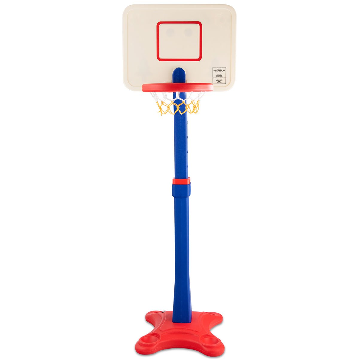 Active Learning: Height Adjustable Toddler Basketball Hoop Stand Set for Kids