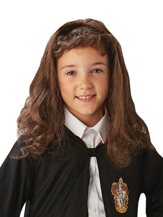 Official Harry Potter Hermione Granger Auburn Wig for kids cosplay and dress-up play.