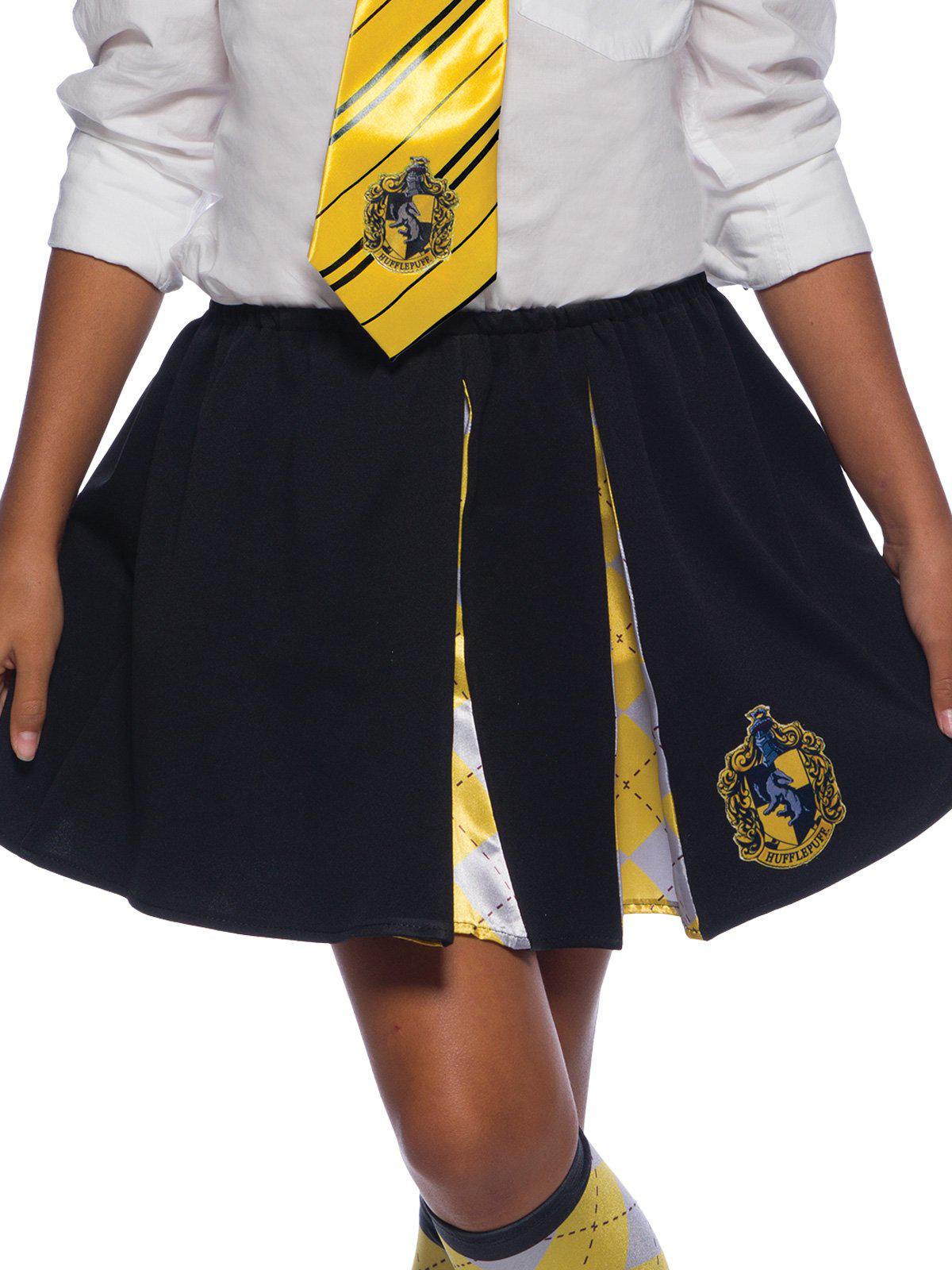 Harry Potter Hufflepuff Kids Skirt, ideal for little wizards to flaunt house pride.