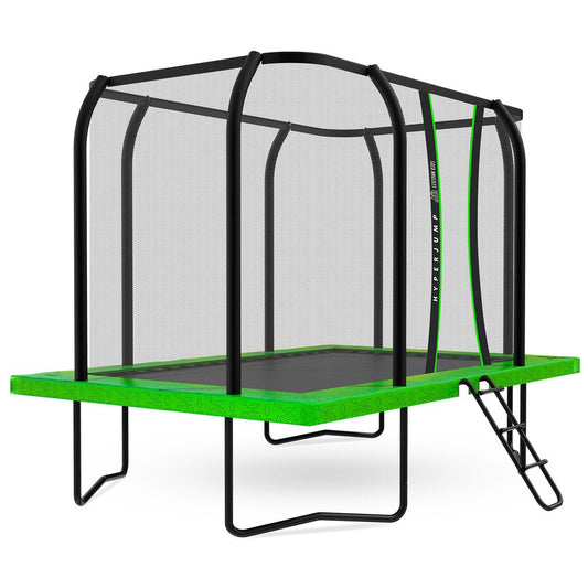 12ft x 8ft Rectangle Spring Trampoline for Kids - Mega Mart Online, perfect for backyard fun.