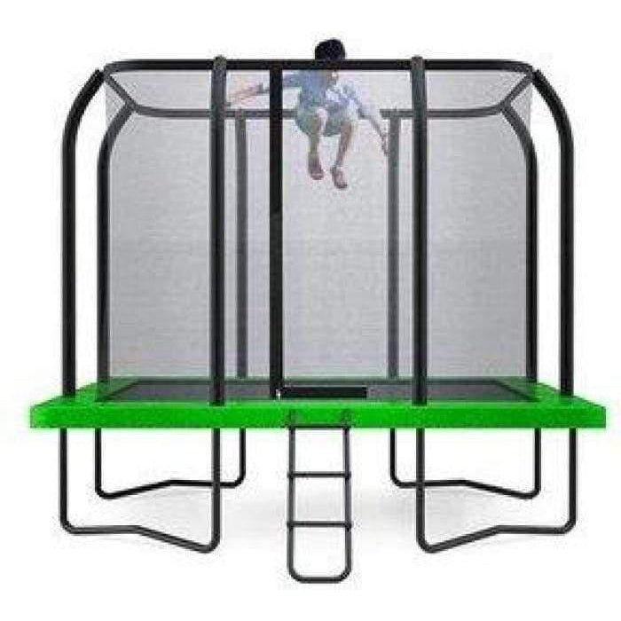Outdoor Play Equipment 7ft x 10ft Hyperjump Rectangle Spring Trampoline
