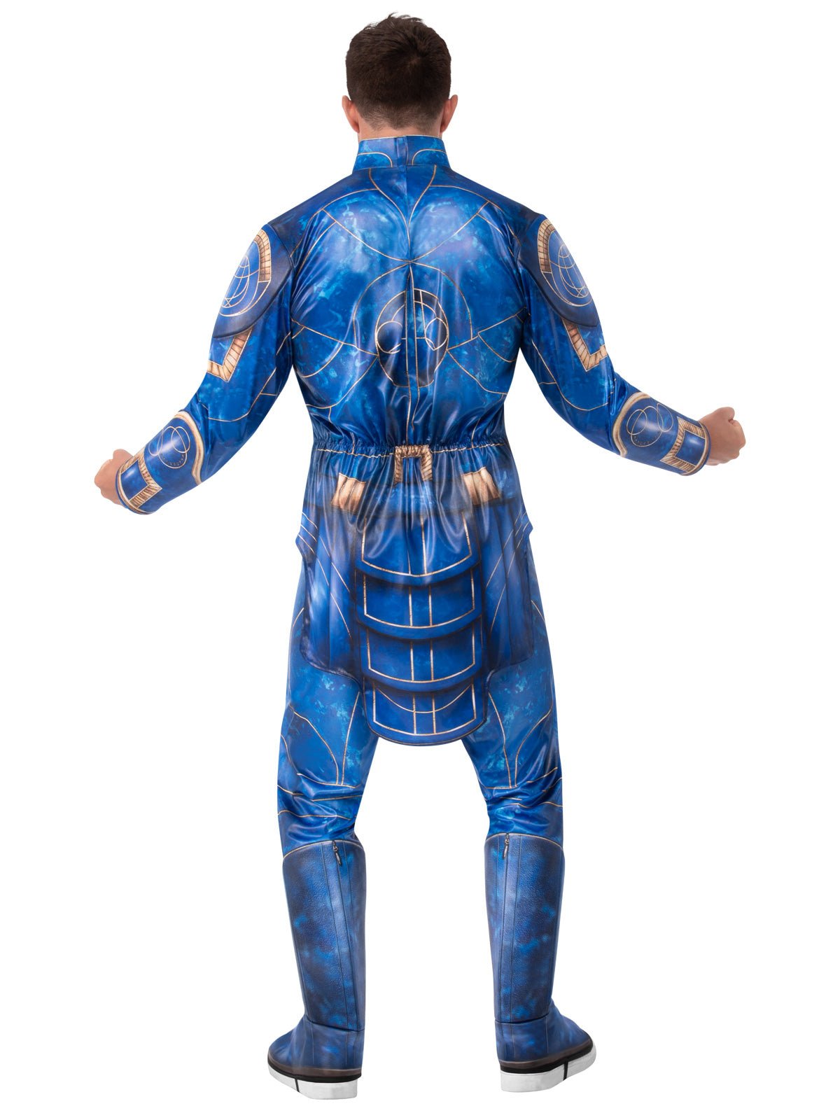 Marvel Ikaris costume with realistic muscle chest for kids immersive play at home.