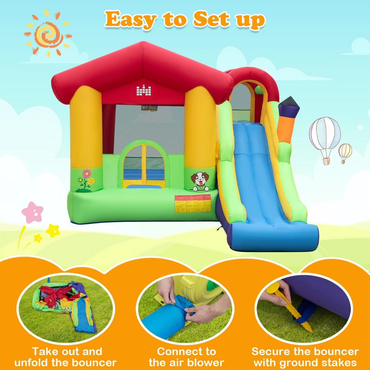 Inflatable Bounce House - Where Playtime Soars to New Heights
