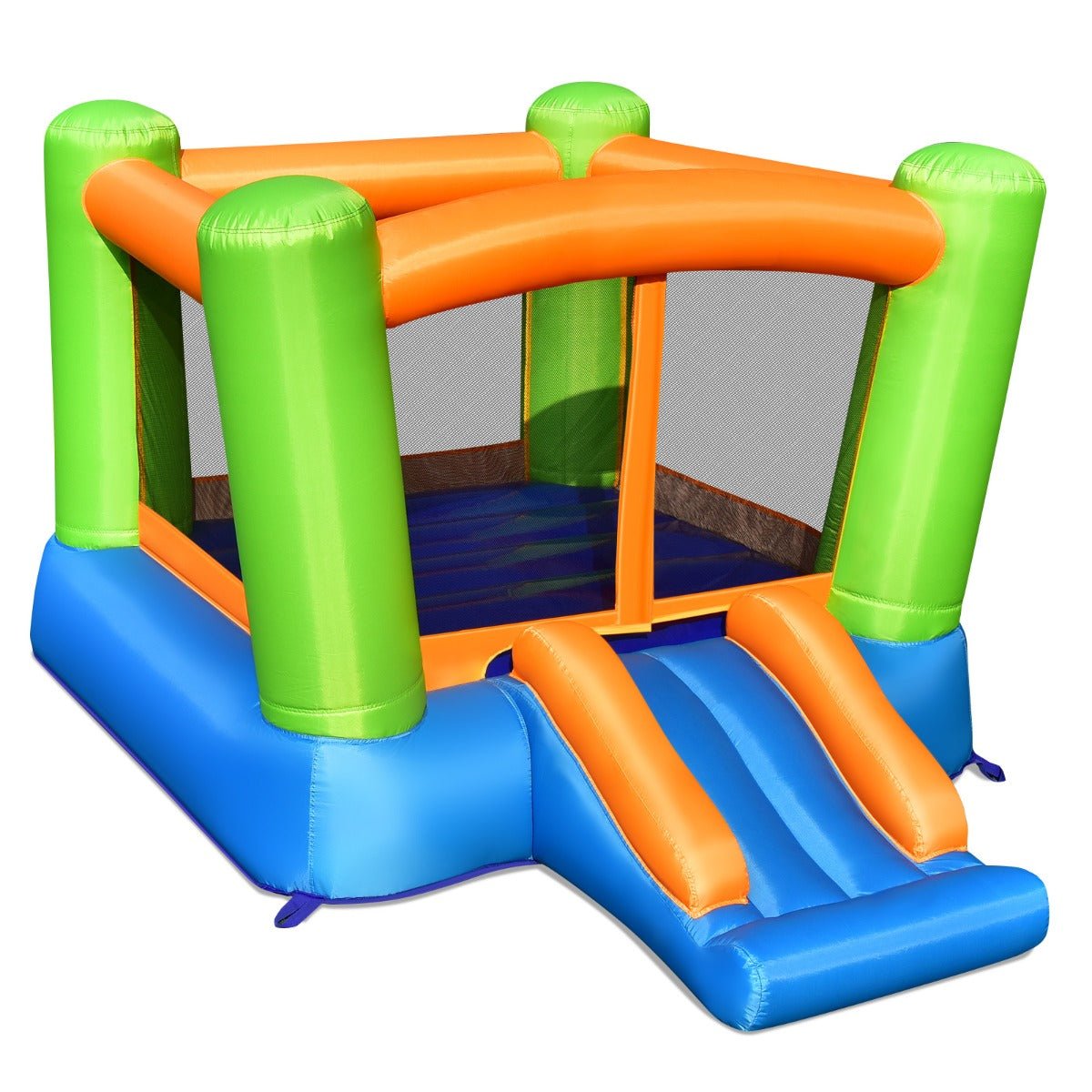 Enjoy Bouncing and Sliding with the Inflatable Bounce House - Order Now!