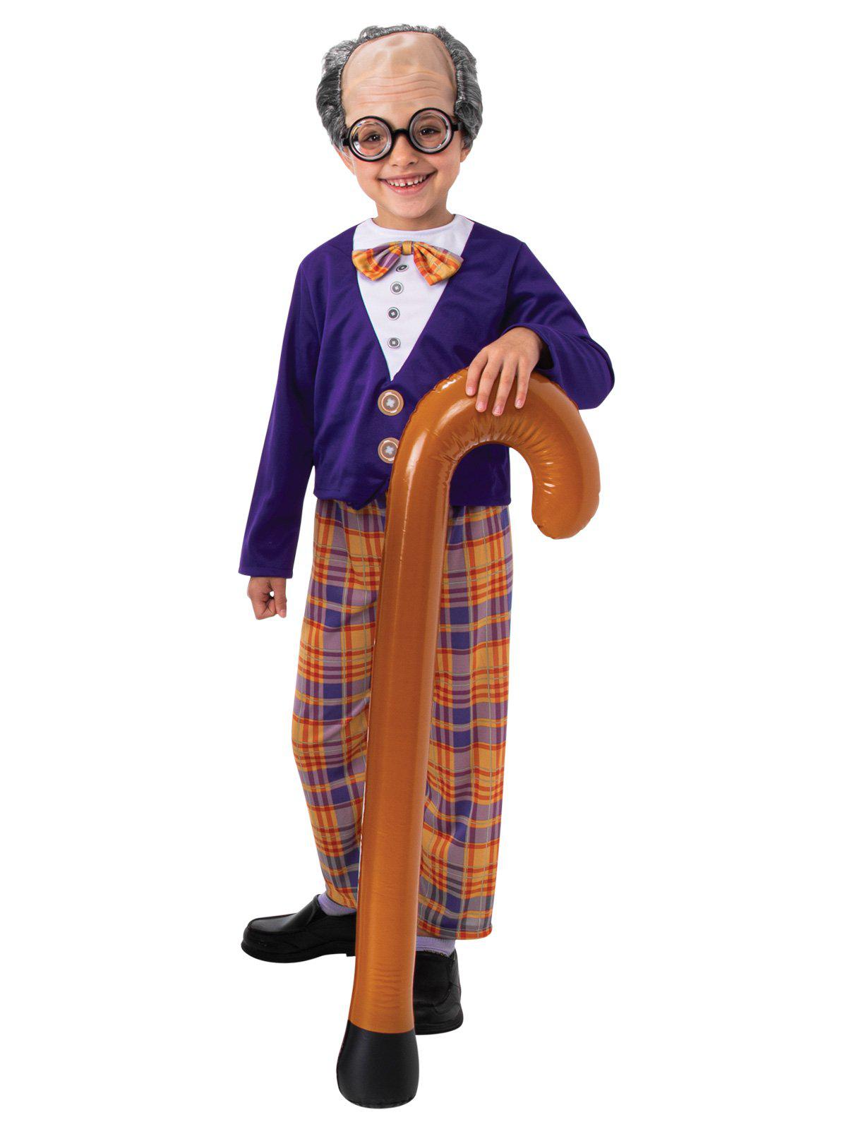 Colorful inflatable walking stick ideal for kids 100 days celebration prop at home.