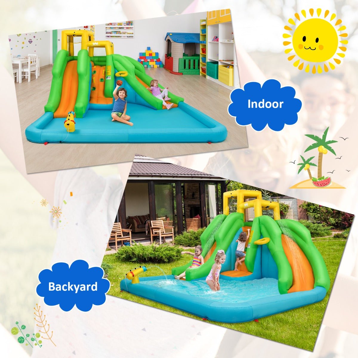 Inflatable Water Park: Your Destination for Outdoor Fun at Kids Mega Mart