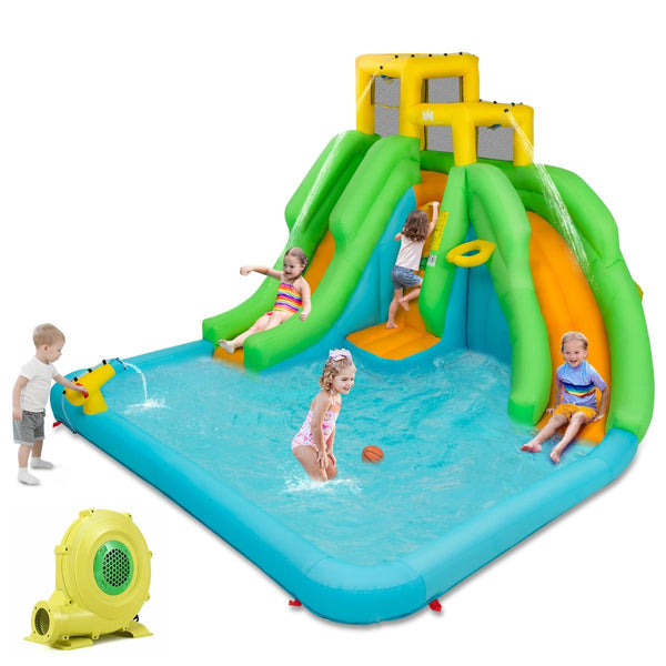 Shop Inflatable Water Park with Dual Slides - Ultimate Outdoor Fun