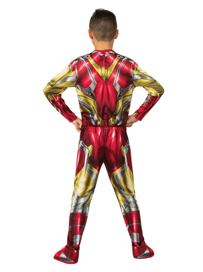 Marvel Iron Man classic kids costume with mask, perfect for imaginative play at home.