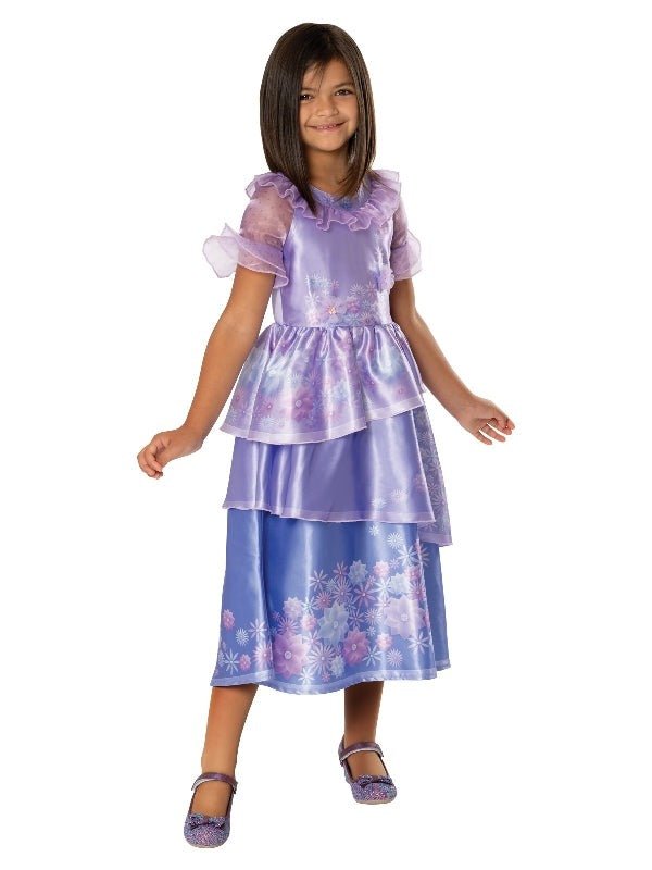 Disney Encanto Isabela Deluxe Costume for Kids - magical dress for imaginative play at home