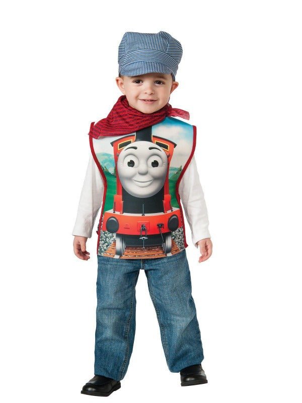 James The Tank Engine Kids Costume from Thomas and Friends for imaginative play at home.