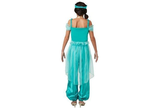 Disney Princess Jasmine Deluxe Adult Costume Set for kids imaginative dress-up play at home.