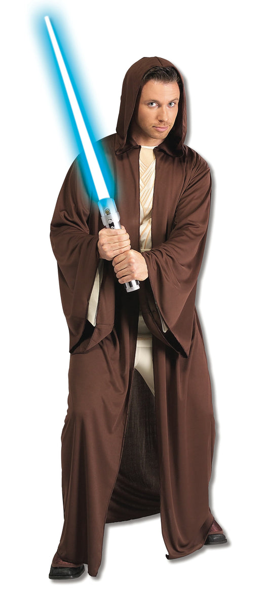 Adult Jedi Basic Robe for kids dress-up play, representing iconic Star Wars character.