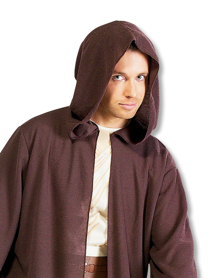 Jedi Robe with Hood Deluxe Costume Adult 