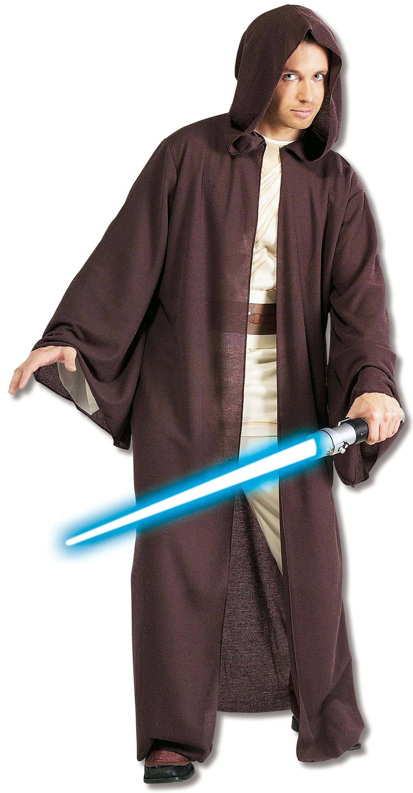 Deluxe Star Wars Adult Jedi Robe Costume for authentic cosplay experiences at home.