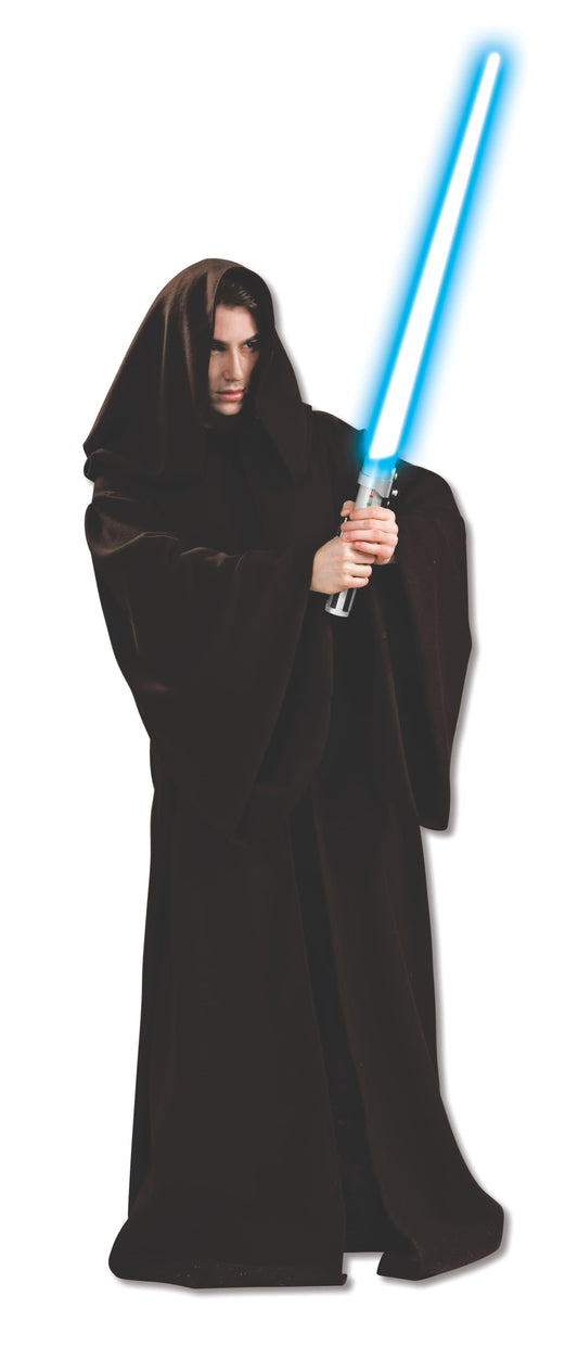 Adult Jedi robe costume inspired by Star Wars for premium cosplay and dress-up.