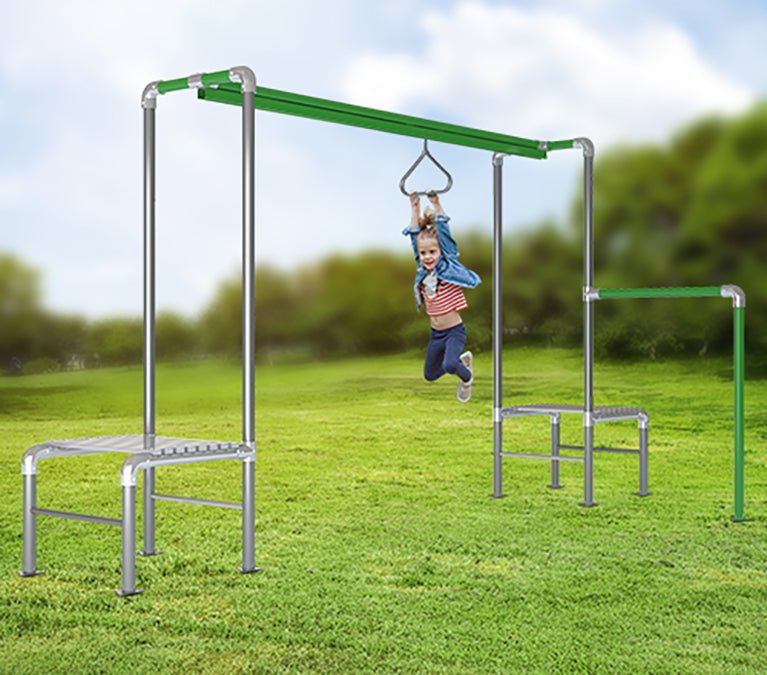 Flying Fox Tp Toys Climbing Frame With Slide Junior Jungle Flying