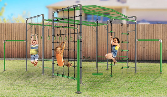 Junior Jungle Kakadu Outdoor Play Centre - Lifespan Kids backyard playground equipment for active kids.