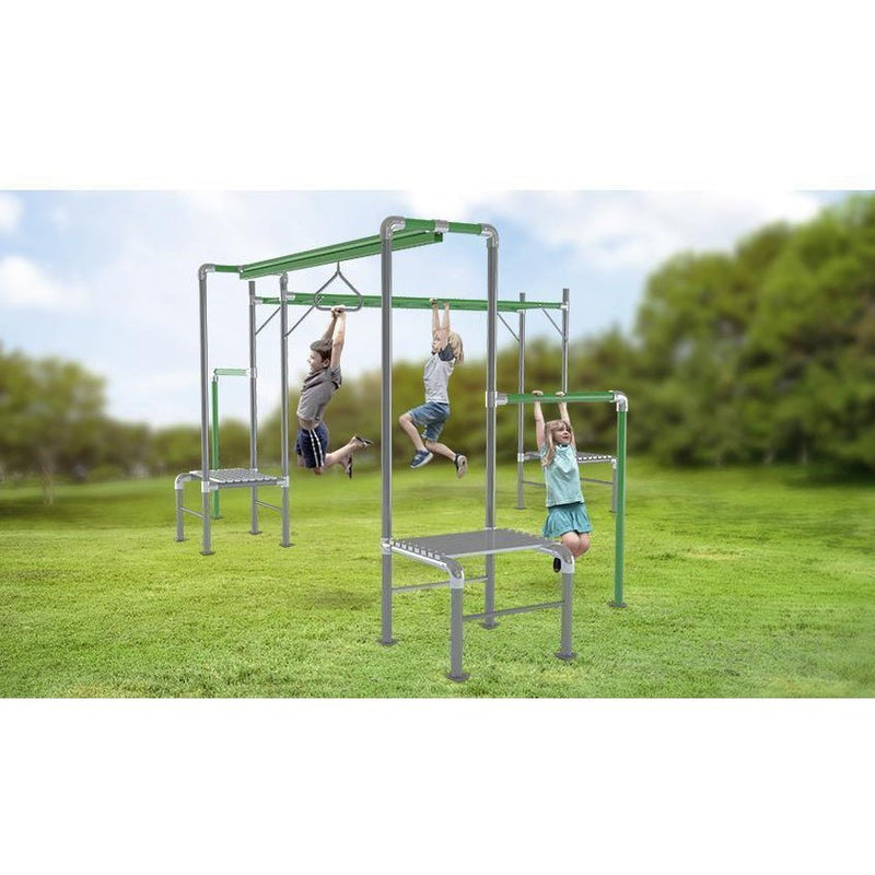 Lifespan Kids Junior Jungle Tarzan Monkey Bars & Flying Fox Playground Equipment