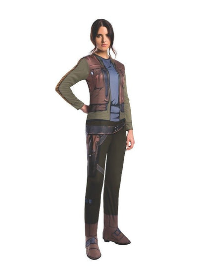 Jyn Erso Rogue One costume for adults, perfect for Star Wars-themed events and cosplay.