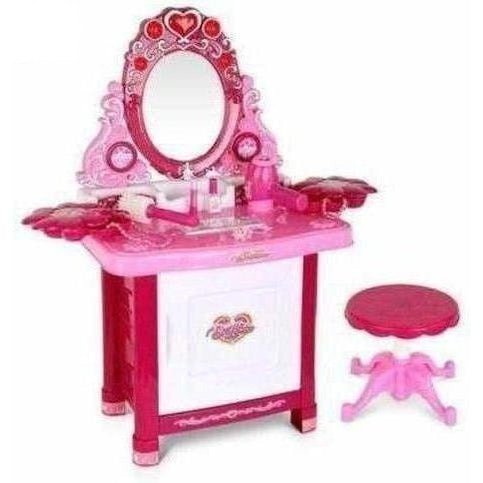 Keezi 30 Piece Kids Dressing Table Set Pink | Kids Mega Mart | Shop Now!