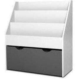 Keezi Kids Bookshelf Storage Cupboard | Colorful, space-saving solution for organizing childrens books and toys.