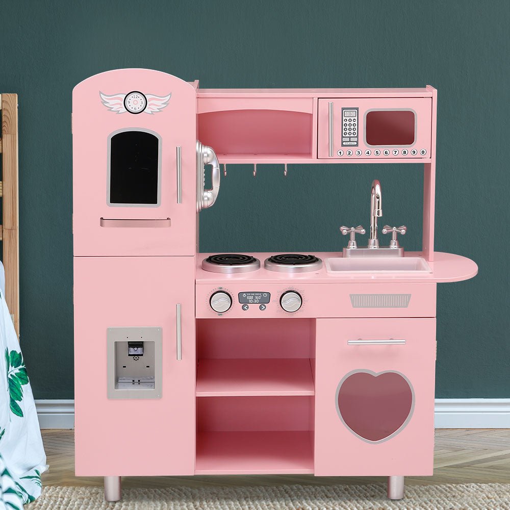 Buy Keezi Kids Pink Kitchen Set