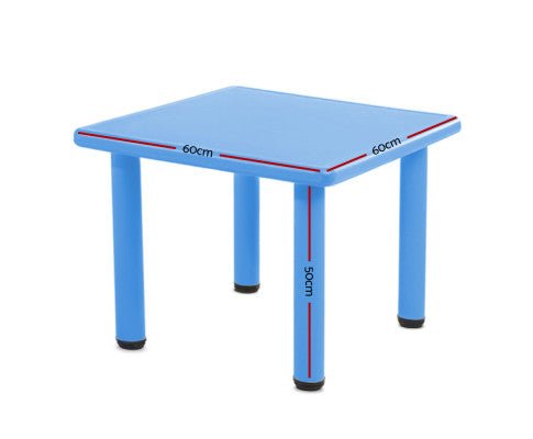 Keezi Kids Table in Blue | Perfect for playtime and learning activities at home.