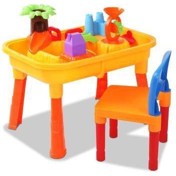 Keezi Kids Table and Chair Sandpit Set ideal for creative play and outdoor fun