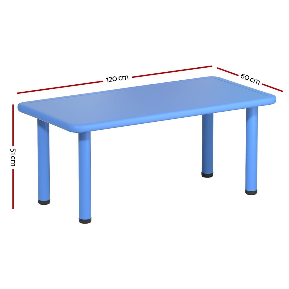 Keezi Kids 120cm Plastic Table | Multi-functional for play, study, and parties at home.