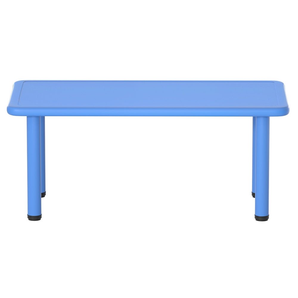 Keezi Kids Plastic Table, 120cm for Playful Parties and Productive Study Sessions at Home.